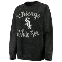 Chicago White Sox G-III 4Her by Carl Banks Women's Script Comfy Cord Pullover Sweatshirt Outlet