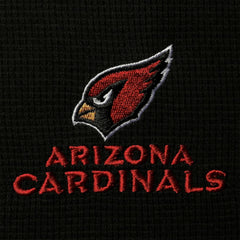 Arizona Cardinals Dunbrooke Logo Maverick Thermal Henley Long Sleeve T-Shirt - Black - NFL