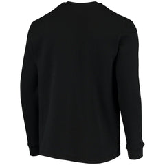 Cincinnati Bengals Dunbrooke Logo Maverick Thermal Henley Long Sleeve T-Shirt - Black - NFL