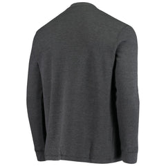 Tampa Bay Buccaneers Dunbrooke Logo Maverick Thermal Henley Long Sleeve T-Shirt - Charcoal - NFL