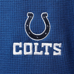 Indianapolis Colts Dunbrooke Logo Maverick Thermal Henley Long Sleeve T-Shirt - Royal - NFL