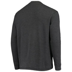 Miami Dolphins Dunbrooke Logo Maverick Thermal Henley Long Sleeve T-Shirt - Charcoal - NFL