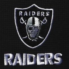Las Vegas Raiders Dunbrooke Logo Maverick Thermal Henley Long Sleeve T-Shirt - Black - NFL
