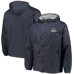 Chicago Bears Dunbrooke Logo Legacy Stadium Full-Zip Jacket- Navy - NFL