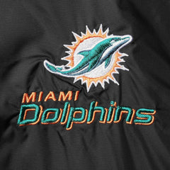 Miami Dolphins Dunbrooke Logo Legacy Stadium Full-Zip Jacket- Black - NFL