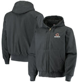 Chicago Bears Dunbrooke Dakota Cotton Canvas Hooded Jacket - Navy - NFL