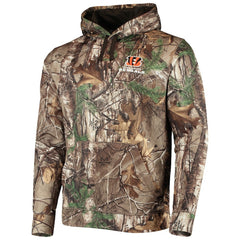 Cincinnati Bengals Dunbrooke Circle Champion Tech Fleece Pullover Hoodie - Realtree Camo - NFL