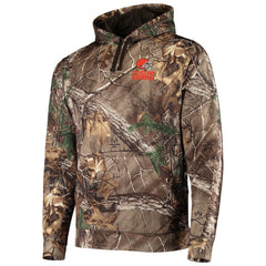 Cleveland Browns Dunbrooke Circle Champion Tech Fleece Pullover Hoodie - Realtree Camo - NFL