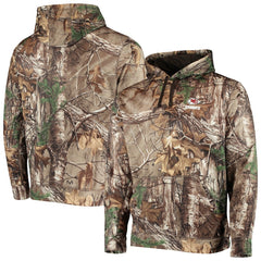 Kansas City Chiefs Dunbrooke Circle Champion Tech Fleece Pullover Hoodie - Realtree Camo - NFL