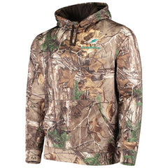 Miami Dolphins Dunbrooke Circle Champion Tech Fleece Pullover Hoodie - Realtree Camo - NFL