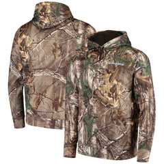Los Angeles Rams Dunbrooke Circle Champion Tech Fleece Pullover Hoodie - Realtree Camo - NFL