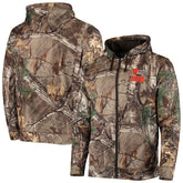 Cleveland Browns Dunbrooke Trophy Tech Fleece Full-Zip Hoodie - Realtree Camo - NFL