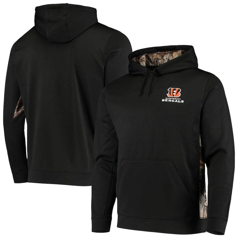 Cincinnati Bengals Dunbrooke Logo Ranger Pullover Hoodie - Black/Realtree Camo - NFL