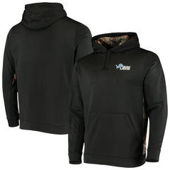 Detroit Lions Dunbrooke Logo Ranger Pullover Hoodie - Black/Realtree Camo - NFL