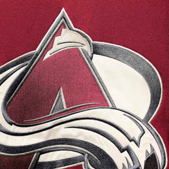 Nathan MacKinnon Colorado Avalanche '47 Player Name & Number Lacer Pullover Hoodie - Burgundy | 47 brand Clearance