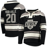 Luc Robitaille Los Angeles Kings '47 Retired Player Name & Number Lacer Pullover Hoodie - Black | 47 brand near me