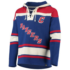 Wayne Gretzky New York Rangers '47 Retired Player Name & Number Lacer Pullover Hoodie - Blue | 47 brand sale