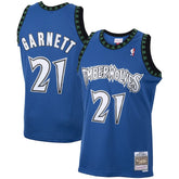 Mitchell & Ness Kevin Garnett Minnesota Timberwolves 2003/04 Hardwood Classics Swingman Jersey Blue