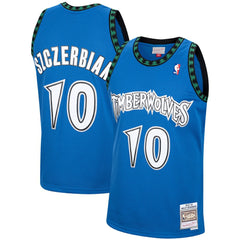 Mitchell & Ness Wally Szczerbiak Minnesota Timberwolves 2003/04 Hardwood Classics Swingman Jersey Blue