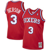Mitchell & Ness Allen Iverson Philadelphia 76ers 2002/03 Hardwood Classics Swingman Jersey Red