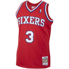 Mitchell & Ness Allen Iverson Philadelphia 76ers 2002/03 Hardwood Classics Swingman Jersey Red