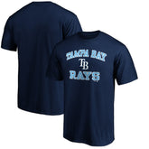 Tampa Bay Rays Fanatics MTO Label Heart & Soul T-Shirt for sale