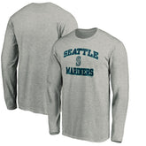 Seattle Mariners Team Heart & Soul Long Sleeve T-Shirt Sale