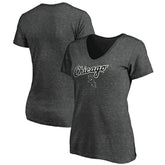 Chicago White Sox Fanatics Women's Team Logo Lockup V-Neck T-Shirt Outlet