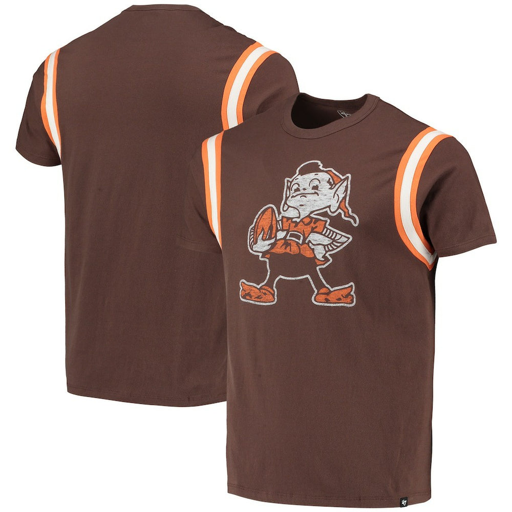Cleveland Browns '47 Premier Point T-Shirt - Brown - 47 brand