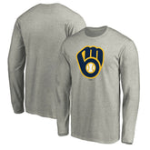 Milwaukee Brewers Official Team Logo Long Sleeve T-Shirt Sale