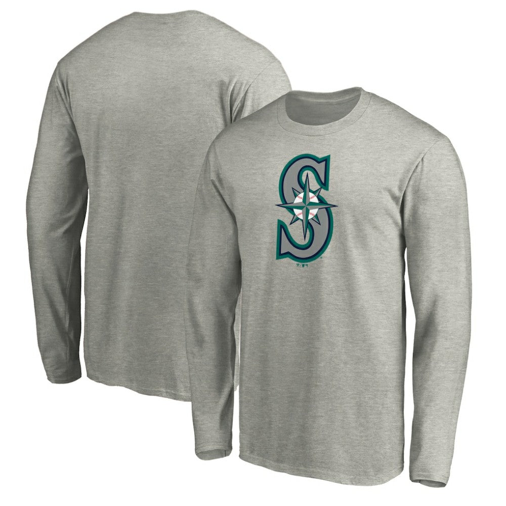 Seattle Mariners Official Team Logo Long Sleeve T-Shirt Discount