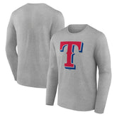 Texas Rangers Official Team Logo Long Sleeve T-Shirt Near Me