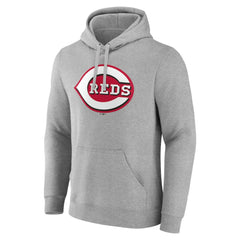 Cincinnati Reds Official Logo Fitted Pullover Hoodie for sale