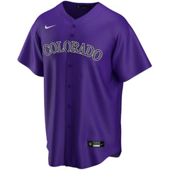 Colorado Rockies Nike Alternate Replica Custom Jersey Online