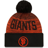 San Francisco Giants New Era Authentic Collection Sport Cuffed Knit Hat with Pom for sale