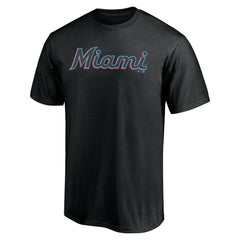 Miami Marlins Official Wordmark T-Shirt Sale