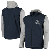 Tennessee Titans Dunbrooke Alpha Full-Zip Jacket - Navy/Gray - NFL