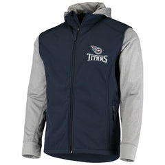 Tennessee Titans Dunbrooke Alpha Full-Zip Jacket - Navy/Gray - NFL