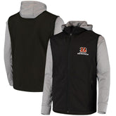 Cincinnati Bengals Dunbrooke Alpha Full-Zip Jacket - Black/Gray - NFL