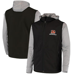 Cincinnati Bengals Dunbrooke Alpha Full-Zip Jacket - Black/Gray - NFL