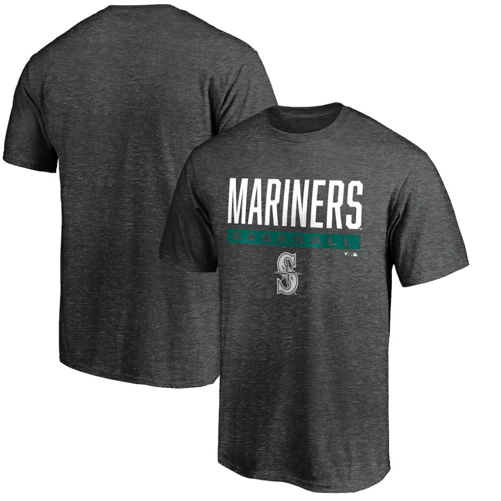 Seattle Mariners Win Stripe Logo T-Shirt Outlet
