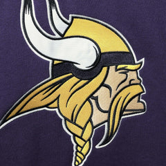 Minnesota Vikings '47 Lacer V-Neck Pullover Hoodie - Purple/Gold - 47 brand