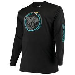 Jacksonville Jaguars Big & Tall Color Pop Long Sleeve T-Shirt - Black - Fanatics
