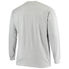 New Orleans Saints Big & Tall Practice Long Sleeve T-Shirt - Heathered Gray - Fanatics