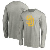 San Diego Padres Official Team Logo Long Sleeve T-Shirt Online