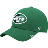 New York Jets '47 Women's Miata Clean Up Primary Adjustable Hat - Green - 47 brand