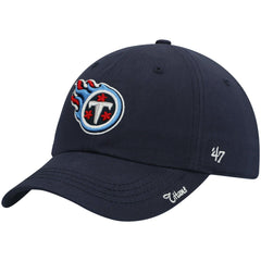 Tennessee Titans '47 Women's Miata Clean Up Primary Adjustable Hat - Navy - 47 brand