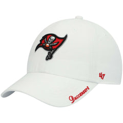 Tampa Bay Buccaneers '47 Women's Miata Clean Up Logo Adjustable Hat - White - 47 brand