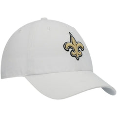New Orleans Saints '47 Women's Miata Clean Up Logo Adjustable Hat - White - 47 brand