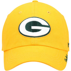 Green Bay Packers '47 Women's Miata Clean Up Secondary Adjustable Hat - Gold - 47 brand